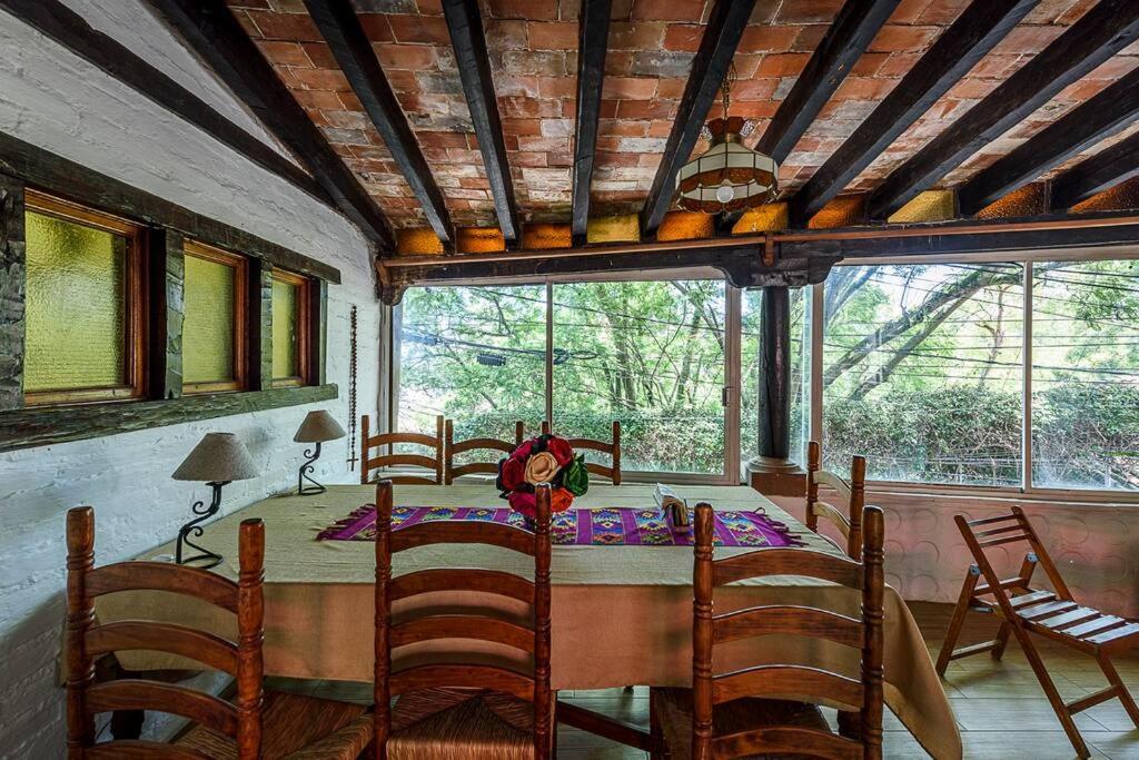 Agradable Cuarto De Hostal Sobre El Centro, Valle Valle de Bravo Luaran gambar