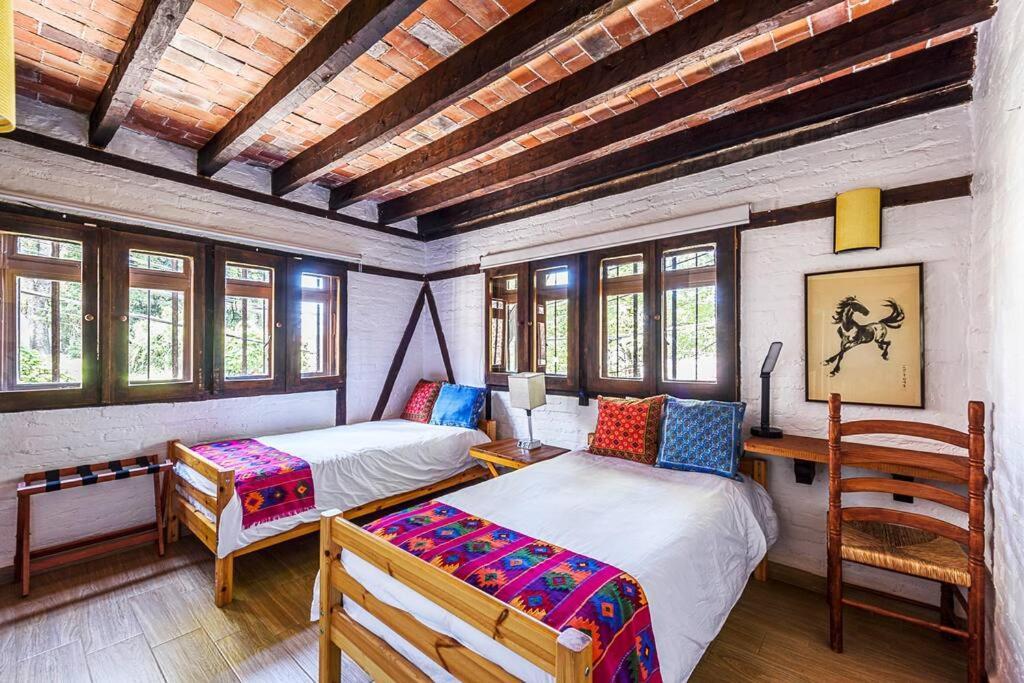Agradable Cuarto De Hostal Sobre El Centro, Valle Valle de Bravo Luaran gambar