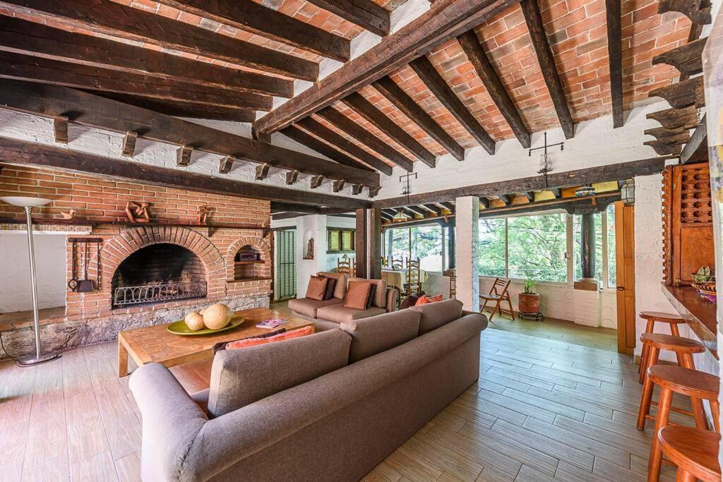 Agradable Cuarto De Hostal Sobre El Centro, Valle Valle de Bravo Luaran gambar